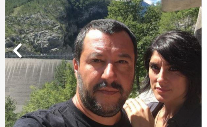 Matteo Salvini e Isoardi