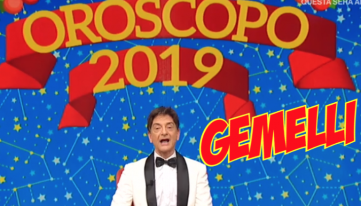 oroscopo gemelli 2019 paolo fox