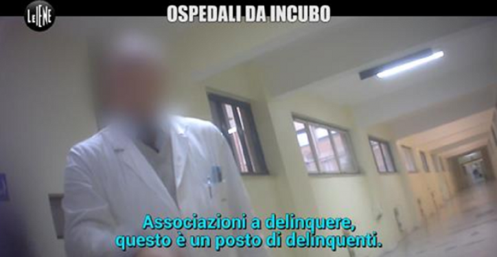 ospedali calabria 'ndrangheta le iene