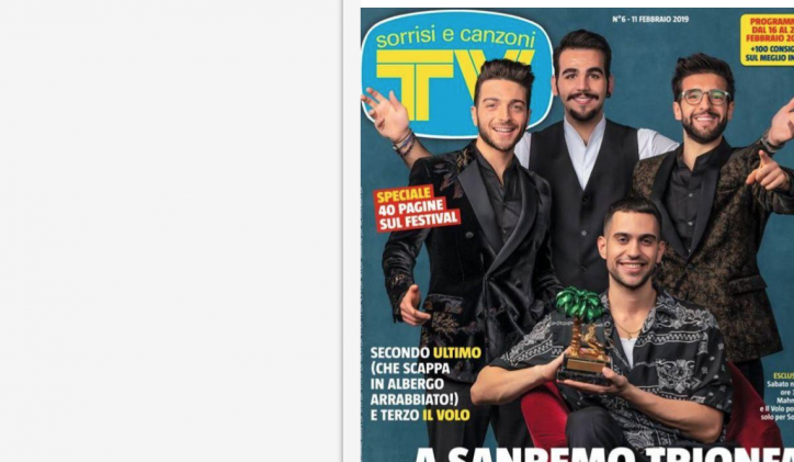 ultimo tv sorrisi e canzoni