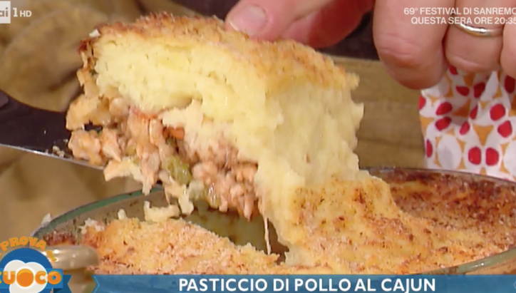 pasticcio di pollo la prova del cuoco