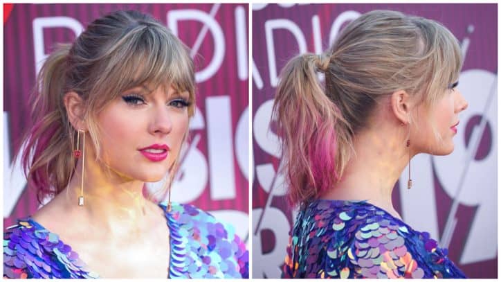 capelli rosa come taylor swift