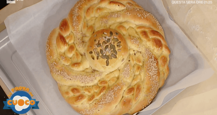 girandola di brioche la prova del cuoco Natalia Cattelani