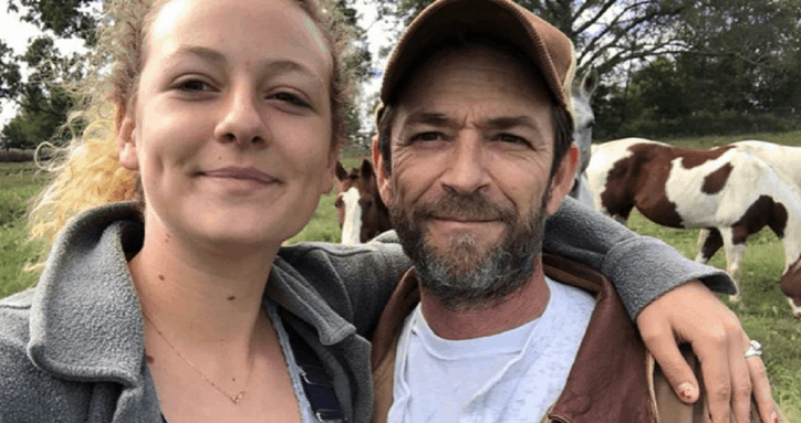 luke perry figlia