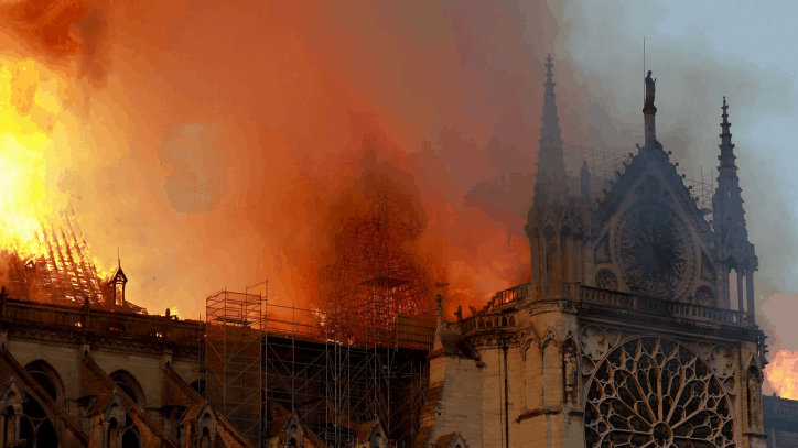 incendio notre dame restauro