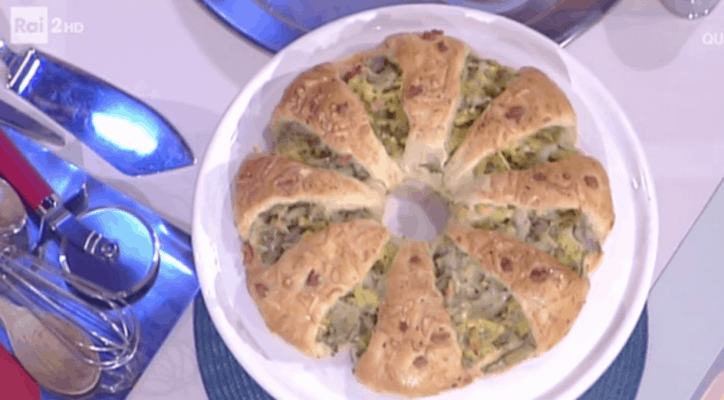 corona di carciofi ricette natalia cattelani