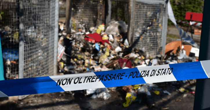 milano cadavere carbonizzato smembrato
