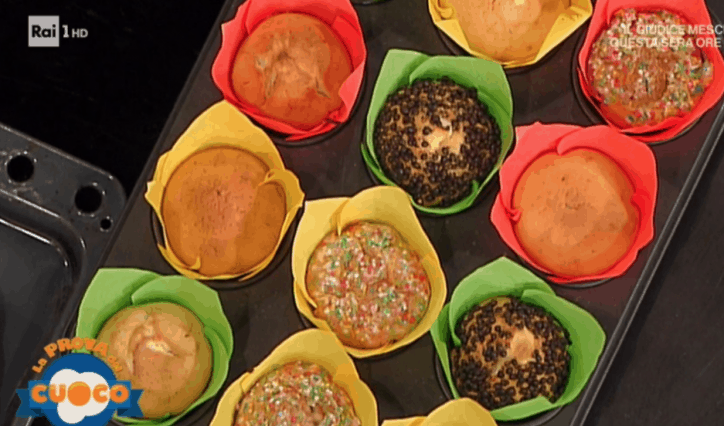 ricetta muffin Rita dalla chiesa