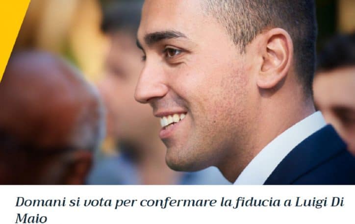 luigi di maio fiducia