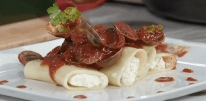 ricetta paccheri Anna Moroni