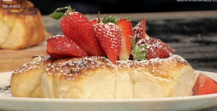 torta Simone Loi con le fragole