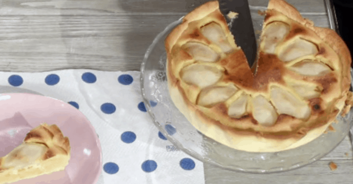 ricetta Anna Moroni torta di pere