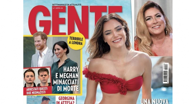 romina Carrisi in bikini