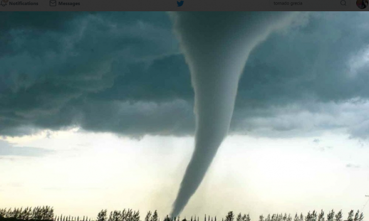 maltempo grecia tornado