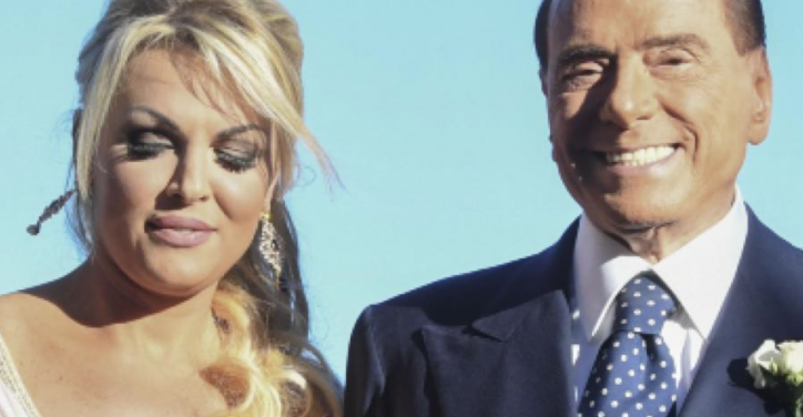 berlusconi e compagna