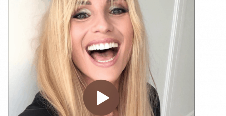 Michelle Hunziker frangia
