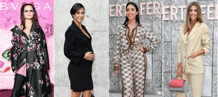 moda milano look delle vip