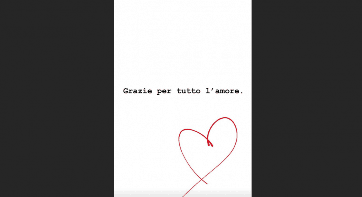 Emma Marrone ringrazia