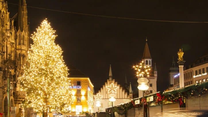 mercatini di natale a monaco di baviera
