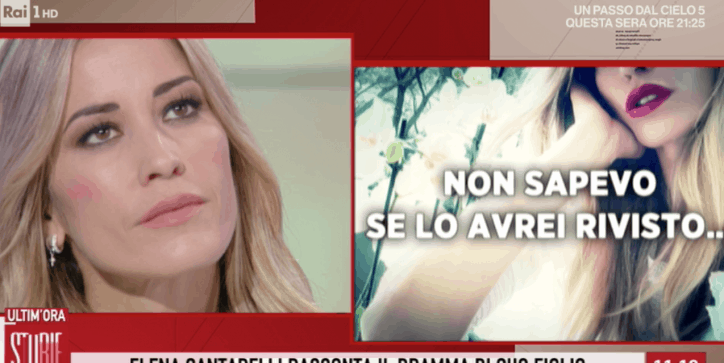 Elena Santarelli la malattia di suo figlio
