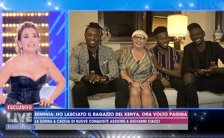 erminia a live non è la d'urso
