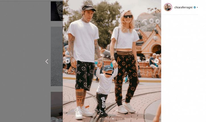 figlio fedez chiara ferragni