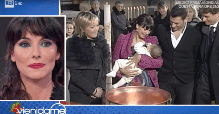 miriana trevisan e pago il battesimo del figlio