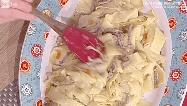 la prova del cuoco ragù con vitello