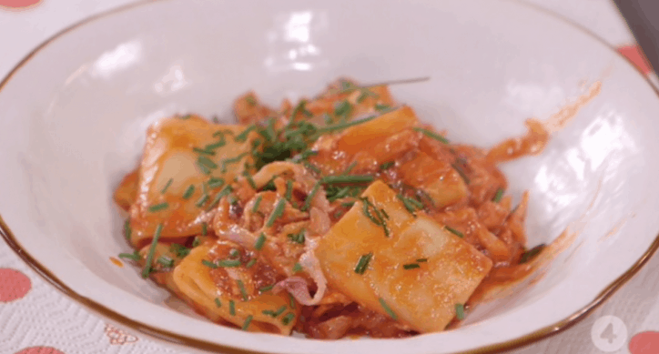 ricette all'italiana paccheri