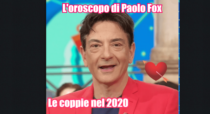 oroscopo paolo fox 2020 pesci