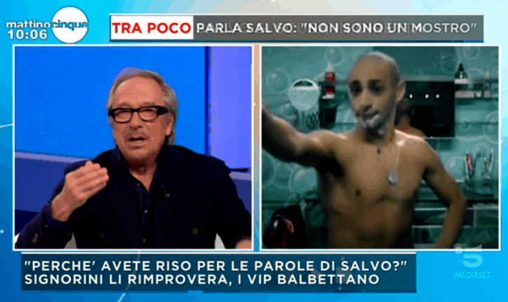 commenti gf vip a mattino 5