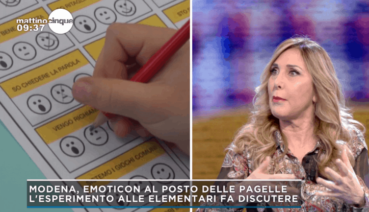 emoticon sulle pagelle