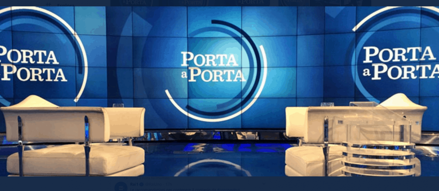 L'Italia unita ce la farà Porta a Porta speciale stasera su Rai 1 con i conduttori più amati L'Italia unita ce la farà Porta a Porta speciale stasera su Rai 1 con i conduttori più amati