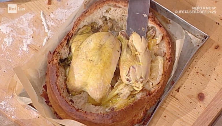 Pollo in crosta di pane, la ricetta di Bonci da non ...