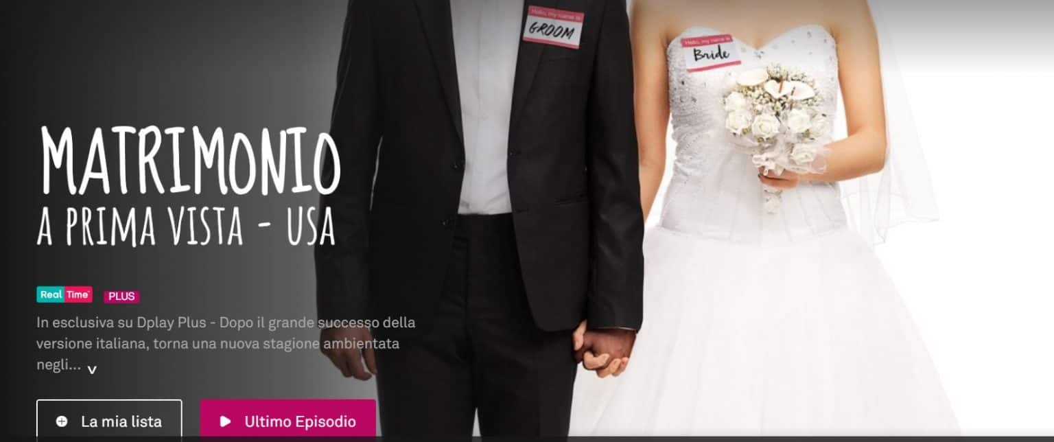 Matrimonio A Prima Vista Real Time Orari