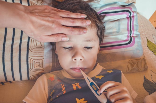 gestire bimbi con Covid