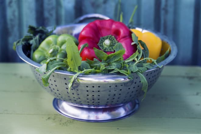 colino con verdure