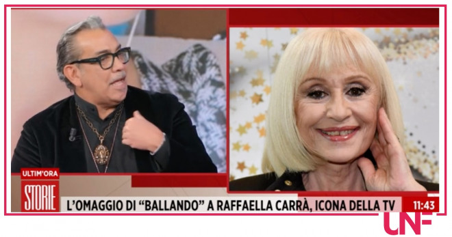 raffaella Carrà generosità mariotto