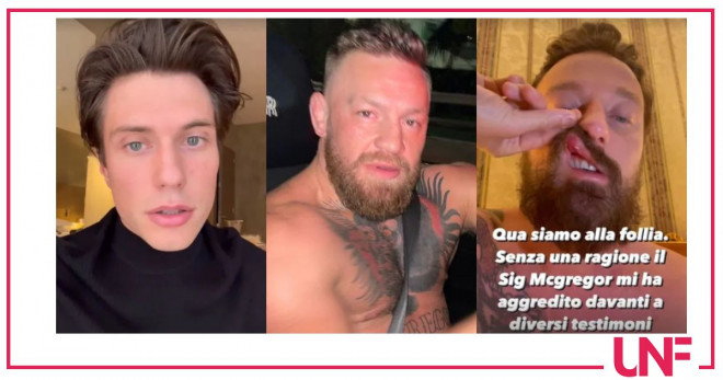 aggressione mcgregor facchinetti