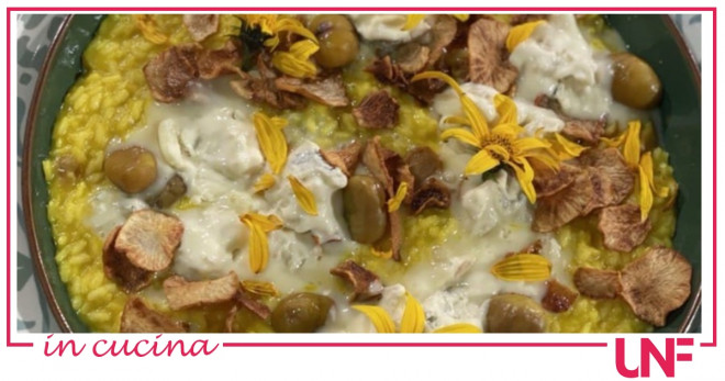 ricetta sergio barzetti risotto castagne