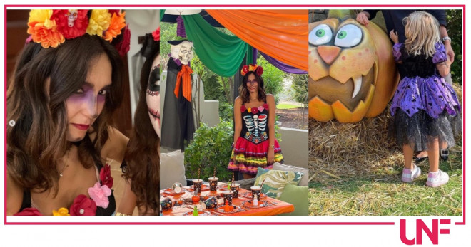 Caterina Balivo trucco halloween
