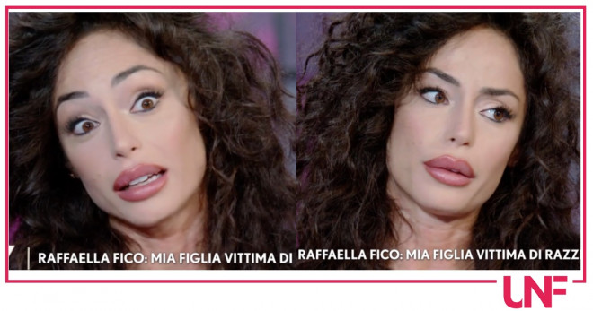 Raffaella Fico figlia