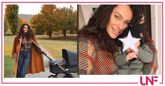 paola turani con il figlio