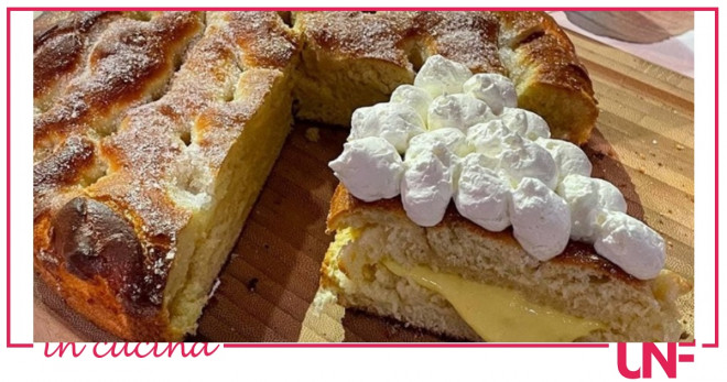 focaccia dolce è sempre mezzogiorno