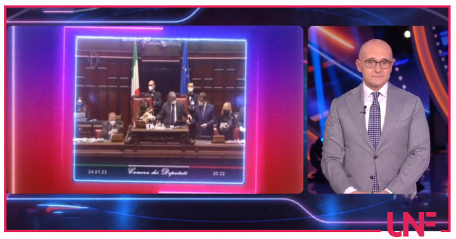 alfonso signorini voto quirinale grande fratello vip
