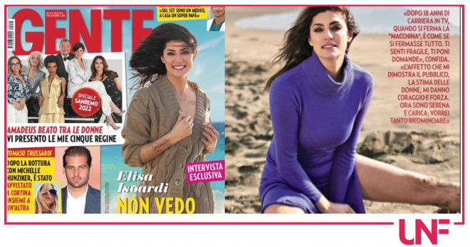 elisa isoardi copertina