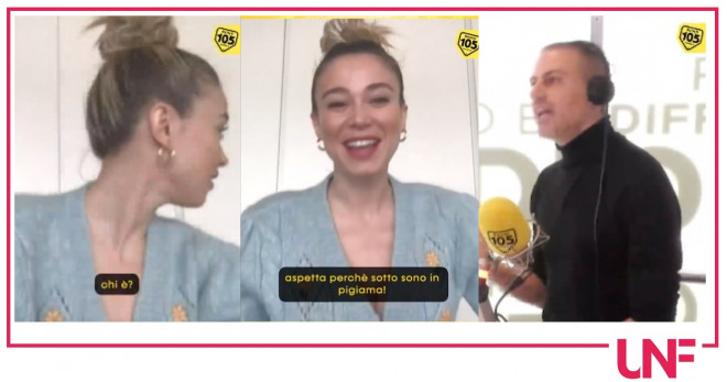 Diletta Leotta pigiama