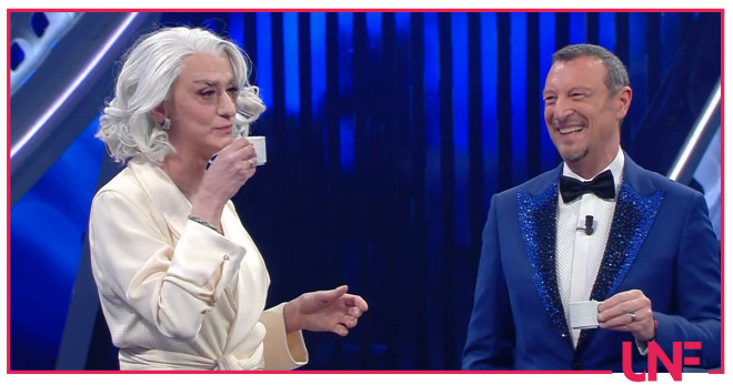 ascolti tv sanremo 2022 3 febbraio drusilla amadeus