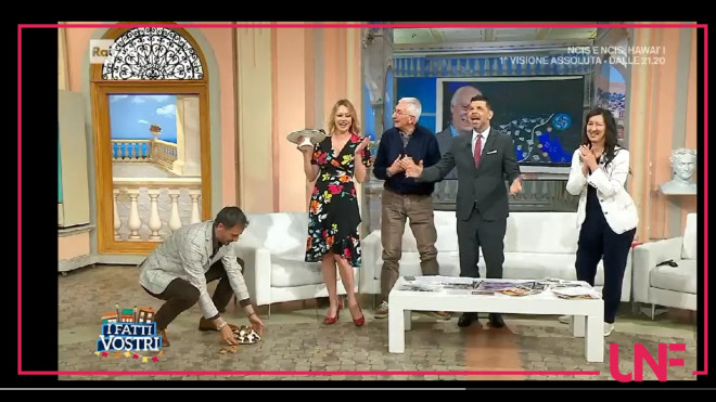anna falchi i fatti vostri