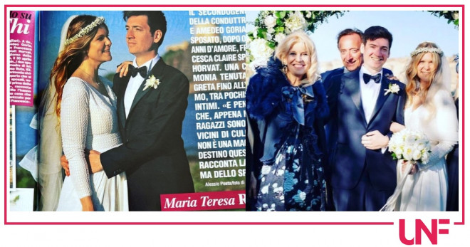 matrimonio figlio Maria Teresa Ruta